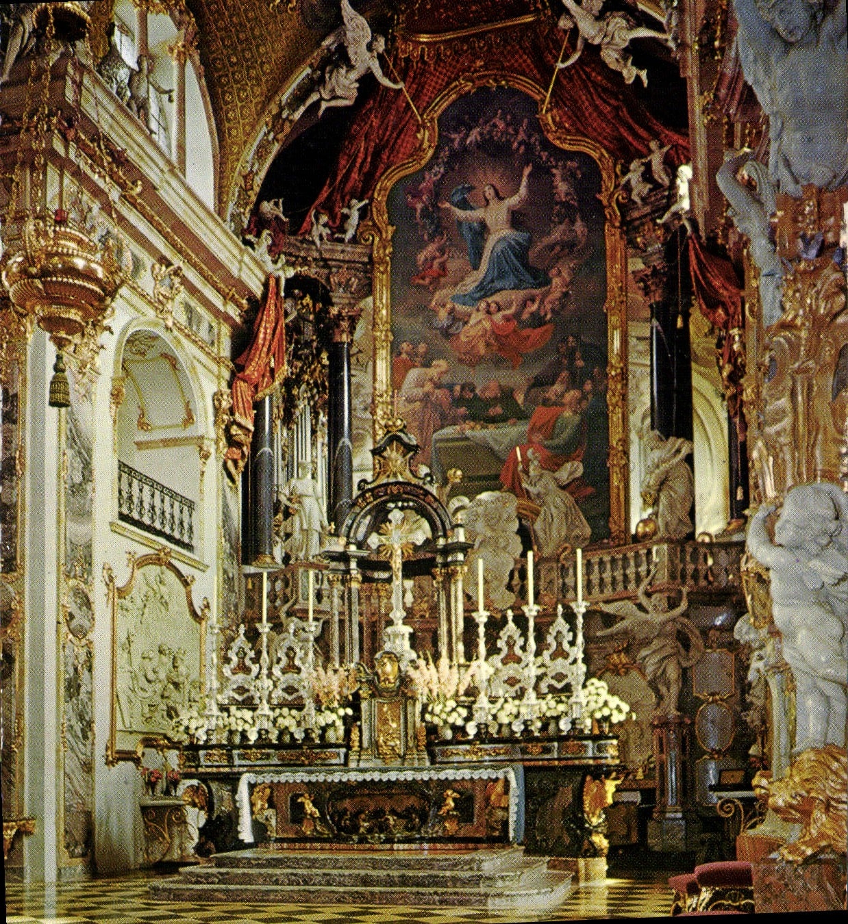 CPM Stiftskirche Maria Einsiedeln Hochaltar 