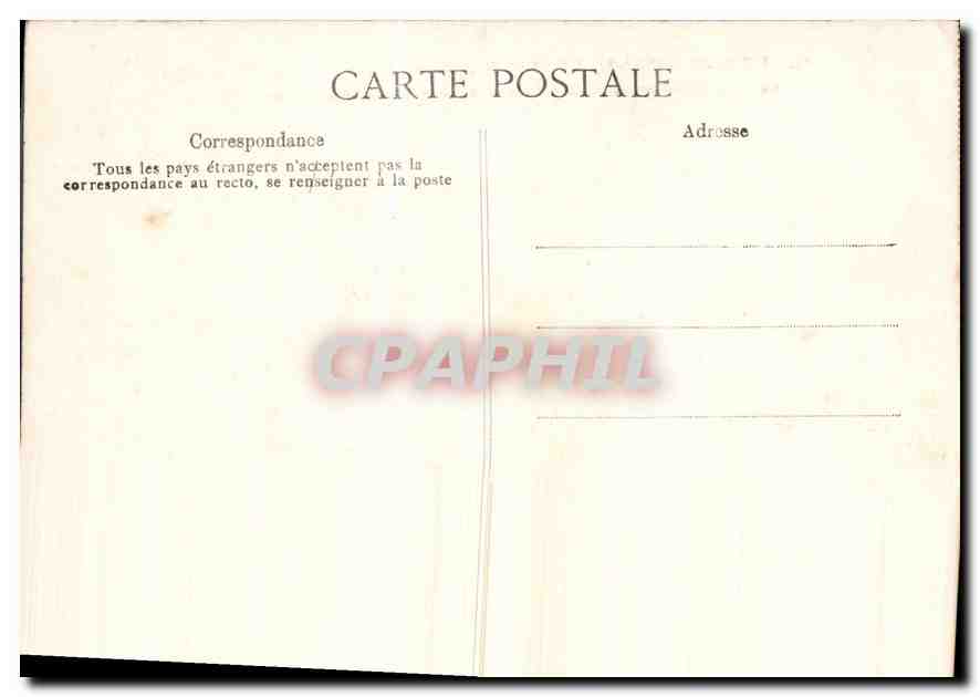 CPA Hospice General de Rouen Reste de l'ancienne Tour du Colombier  — Rückseite