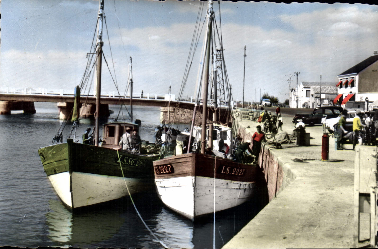 Saint-Gilles-sur-Vie — Le port et le nouveau pont — Éditions Gaby