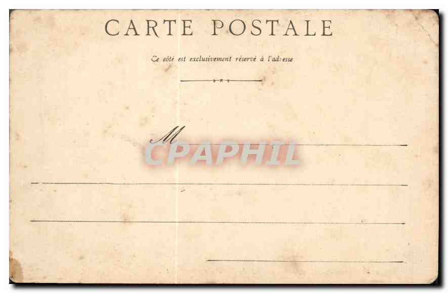 CPA Bagnoles de l'Orne Vue generale du Lac et du Grand Hotel  — Rückseite