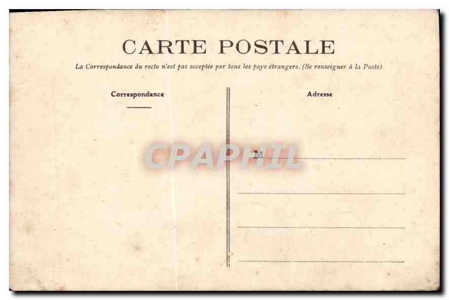 CPA Plestin les Greves Vue Generale de St Efflam La Greve et le Grand Rocher — Rückseite