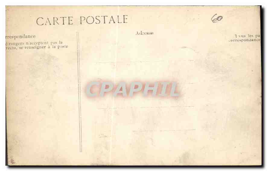 CPA Crue de la Seine Paris — Rückseite