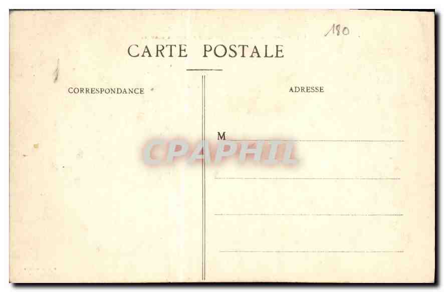 CPA La Crue de la Seine 30 Janvier 1710 Courbevoie Le Quai Bateaux echoues  — Rückseite