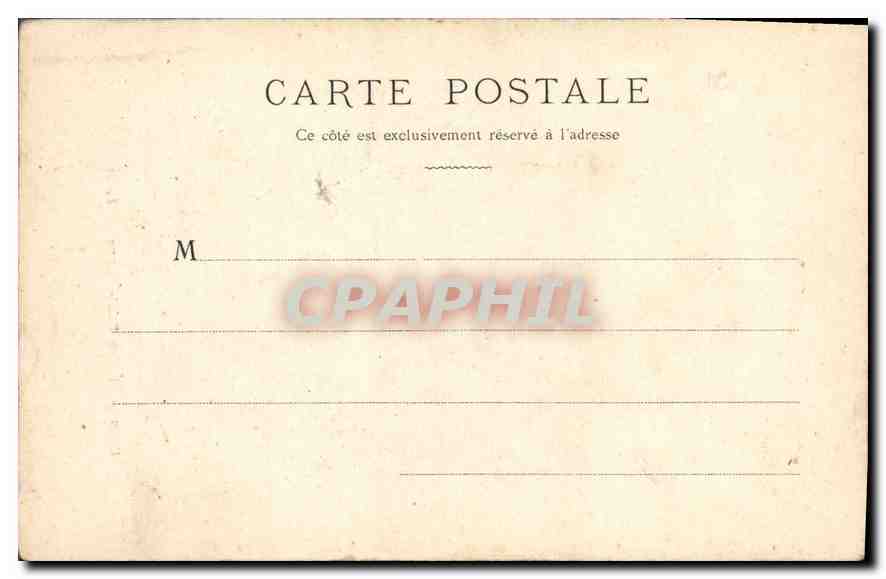 CPA Caen Eglise Saint Etienne  — Verso