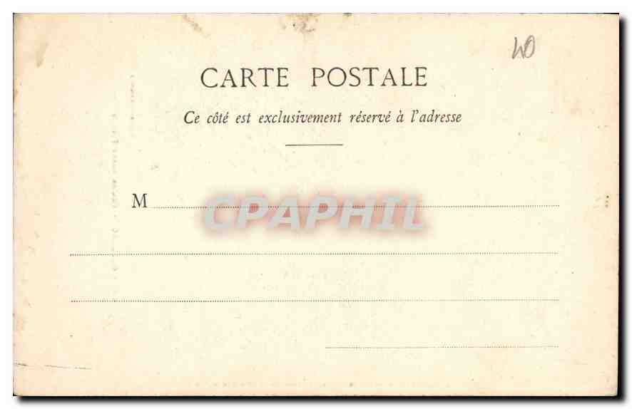 CPA Gaillac Eglise Saint Michel  — Rückseite