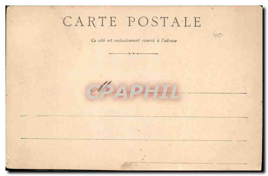 CPA Le Cantal La Bastide du Bois Noir pres le Puy Mary  — Back