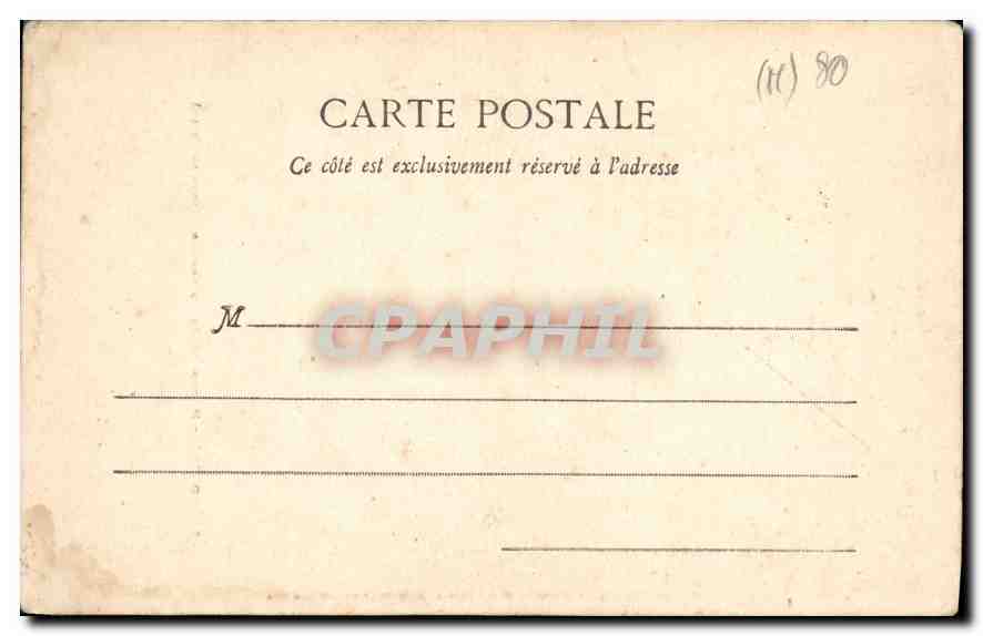 Cordes - Maison du Grand Veneur (Hôtel de Ville) — éditeur Lanoë & Cie, n° 17 — Verso