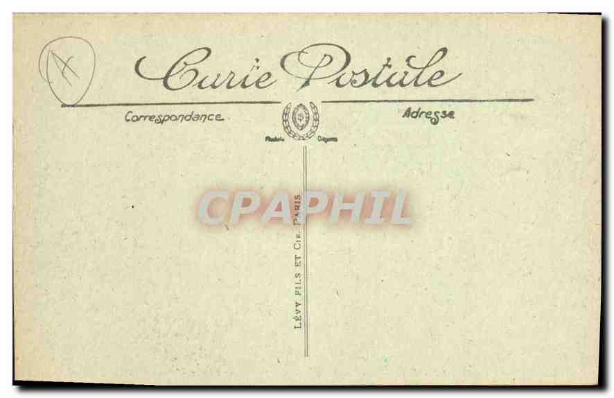 Les Bords de la Rance — La Vierge de Grinfollet — Lévy Fils et Cie, Paris — Verso