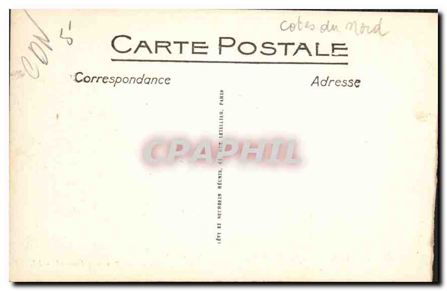 CPA Les Bords de la Rance La Pont de Lessard  — Back
