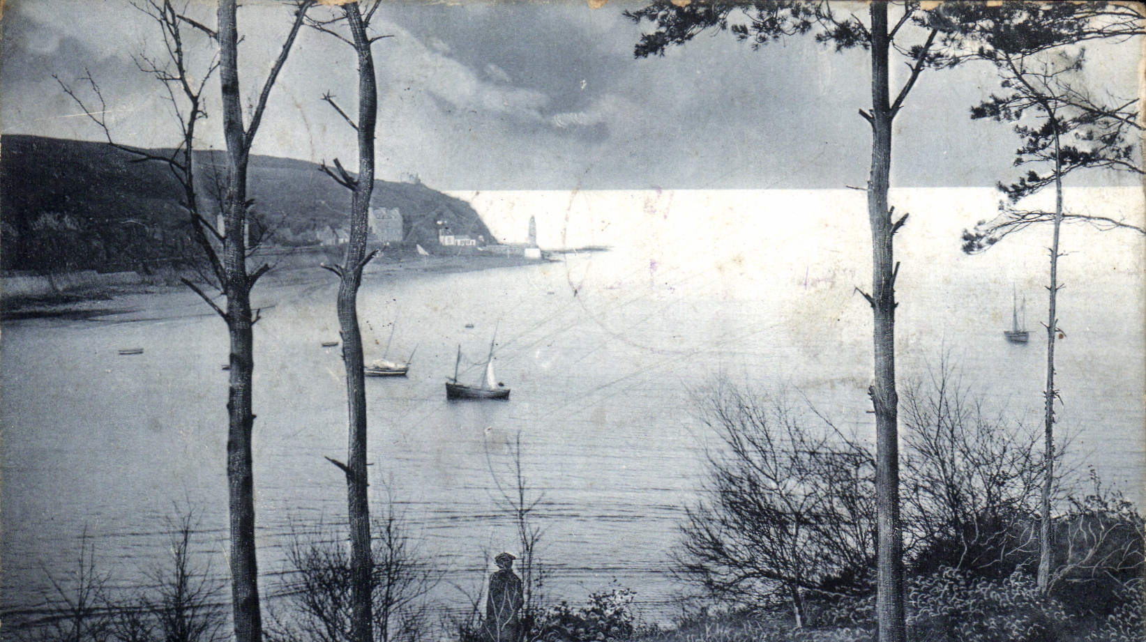 Vue de Saint-Brieuc — La Bretagne — Éditeur A. Waron, n°300