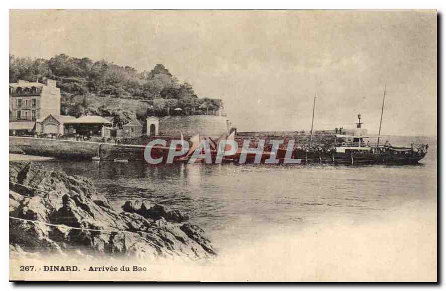 Dinard - Arrivée du Bac — CPAPHIL n°267