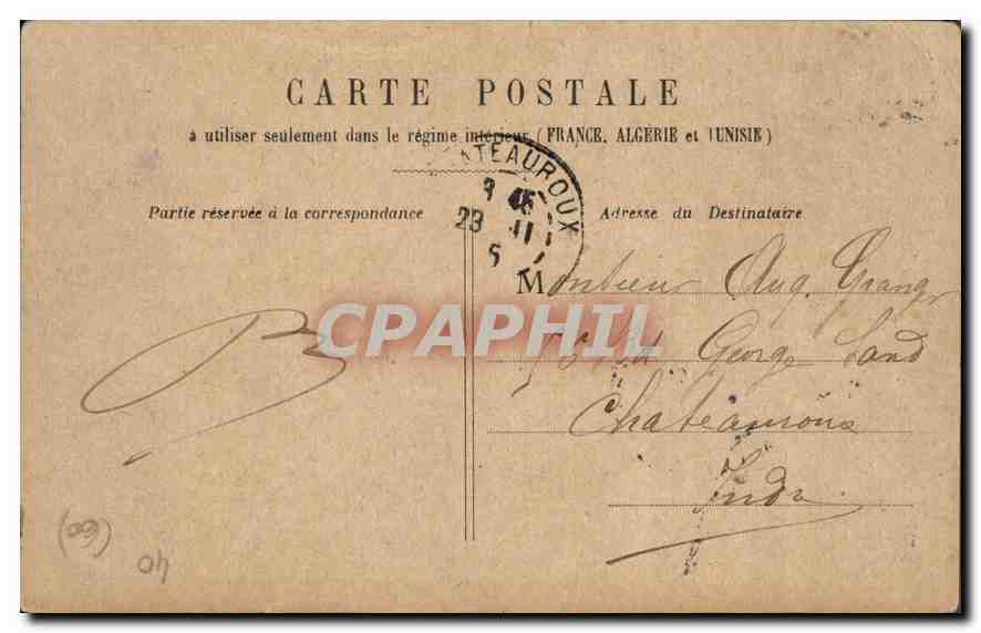 CPA Paris Institut de France  — Rückseite