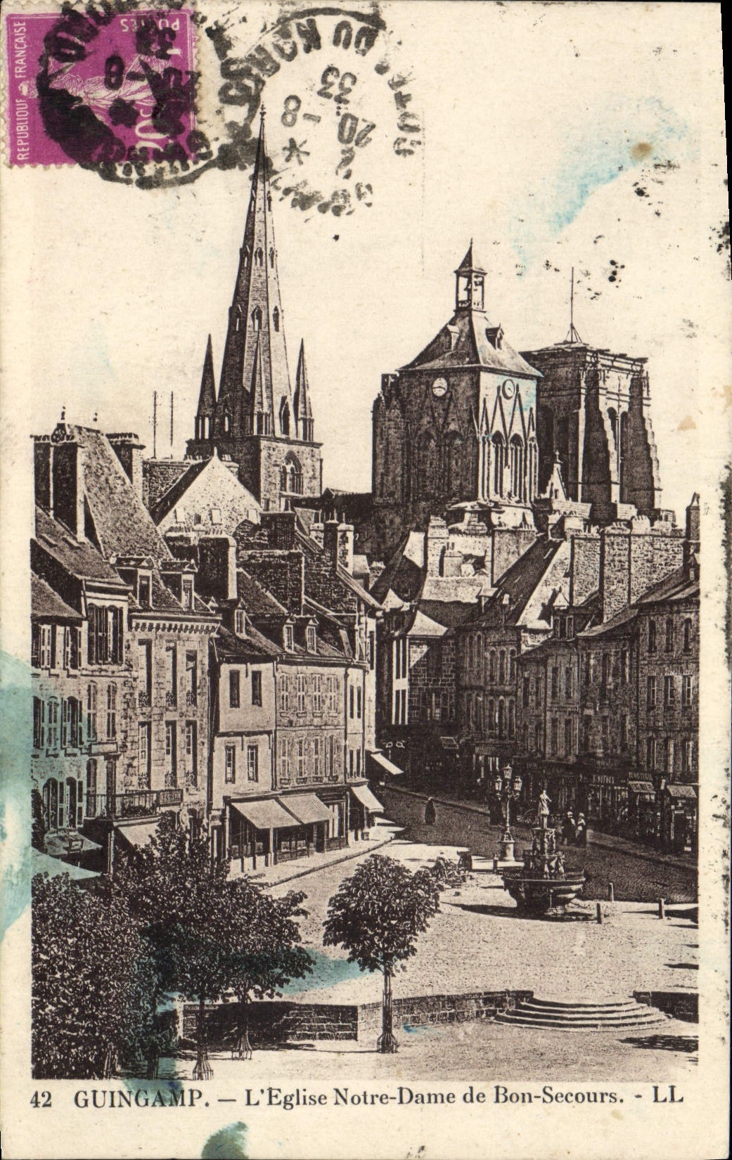 Guingamp — L'Église Notre-Dame de Bon-Secours — LL
