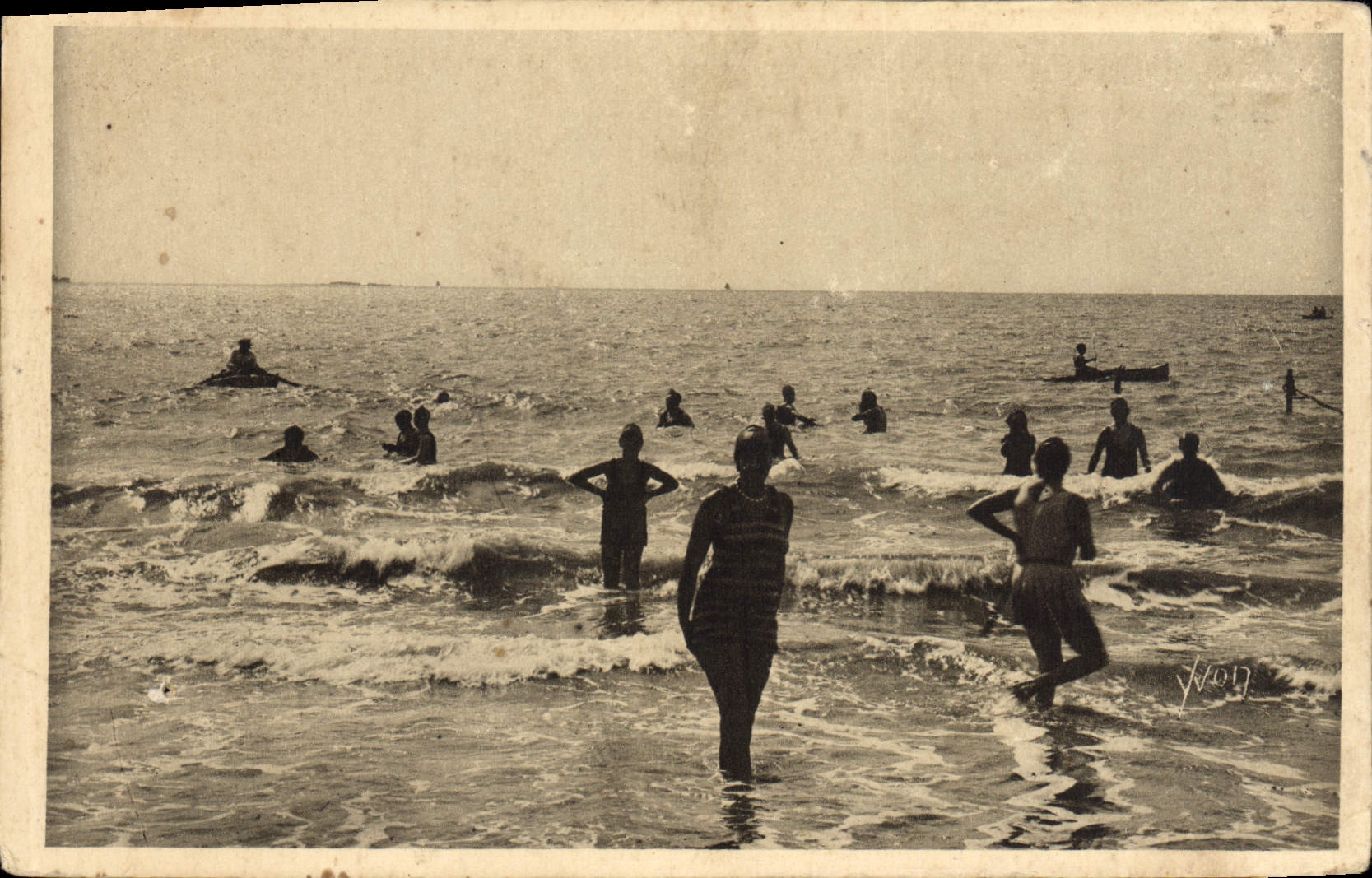 CPA La Douce France La Baule Loire Inferieure 