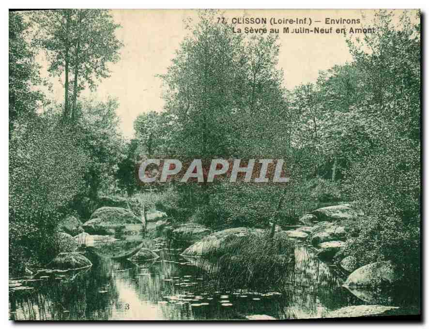 CPA Clisson Loire Inf Environs La Sevre au M Julin Neuf en Amont 