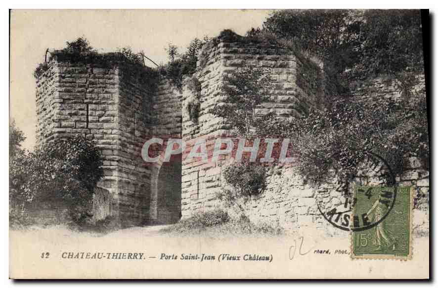 Château-Thierry — Porte Saint-Jean (Vieux Château) — Rhard, phot. n°12