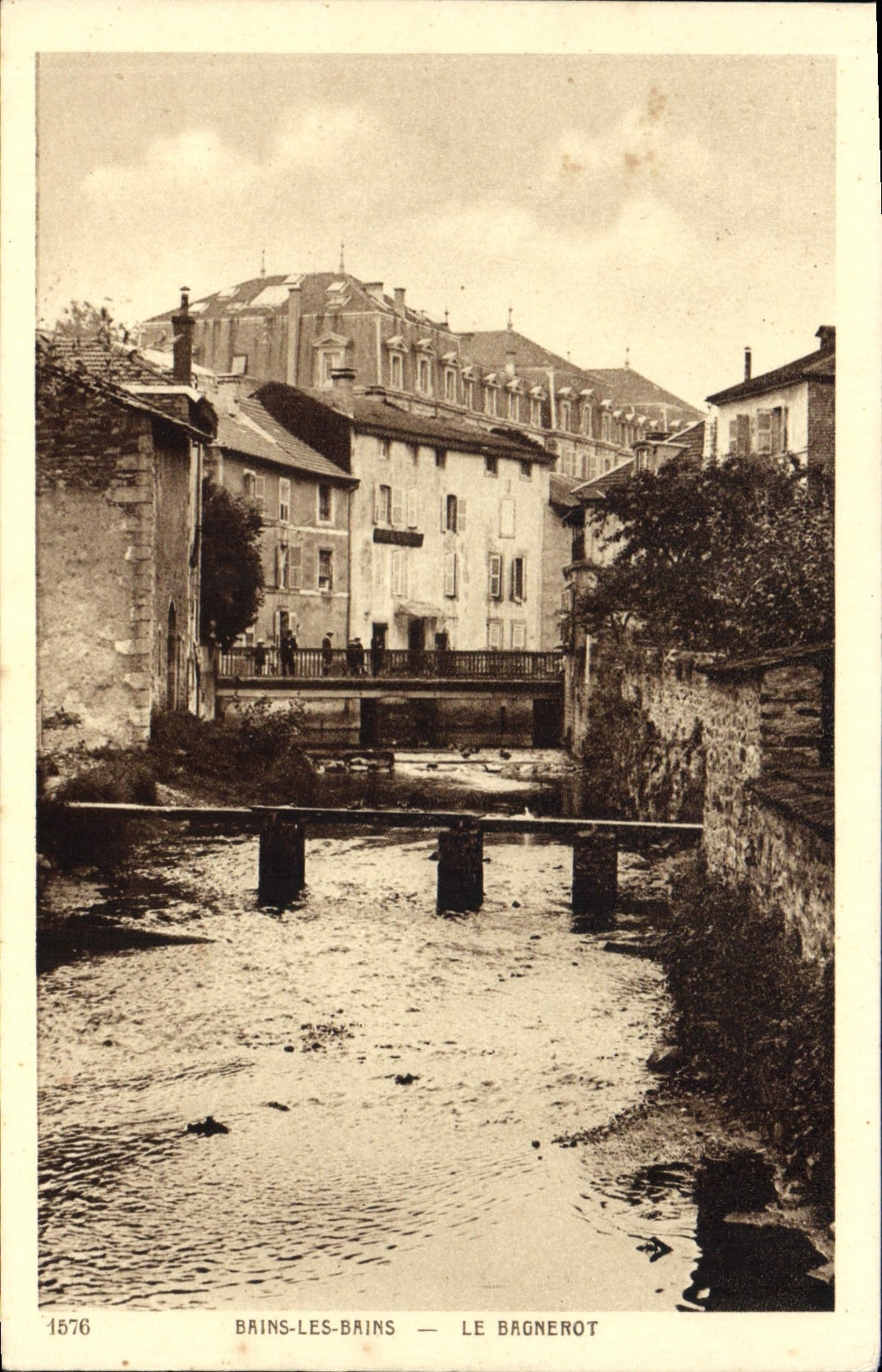 Bains-les-Bains — Le Bagnerot — éditeur Braun & Cie, n° 1576