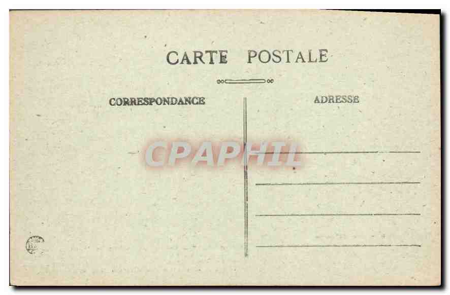 CPA Morgat Interieur de la Grotte de l'Autel la plus belle des grottes  — Rückseite