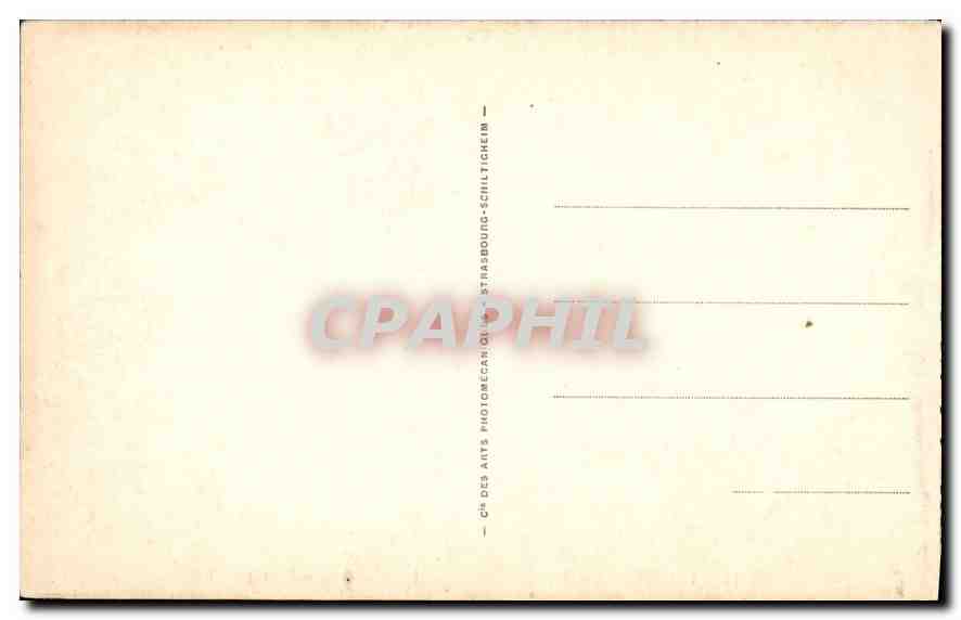 CPA Bourges La Cathedrale Le Portail occidental  — Rückseite