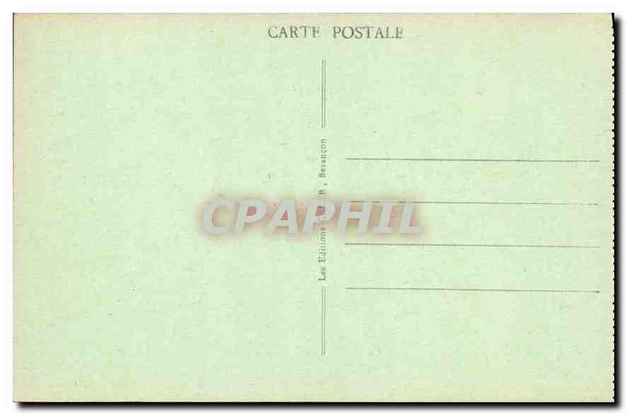 CPA Saint Claude Jura La Roche Percee Le Ravin Septmancel  — Rückseite