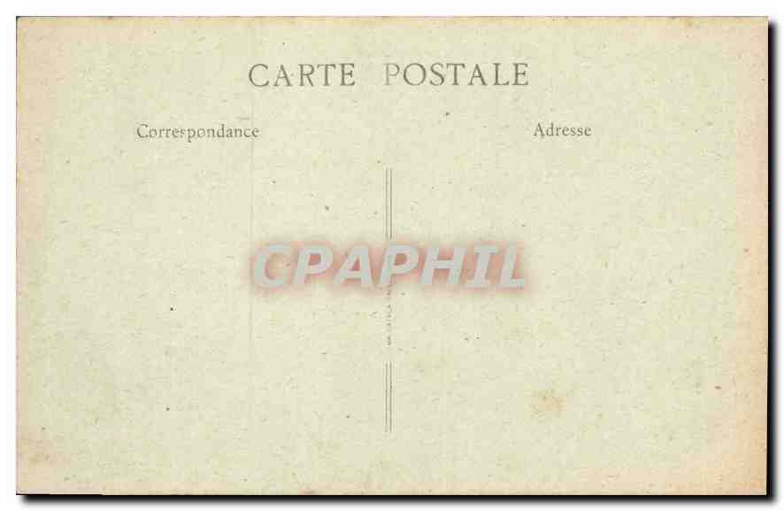 CPA Albertville Route d Ugines et Chateau de Palud  — Rückseite