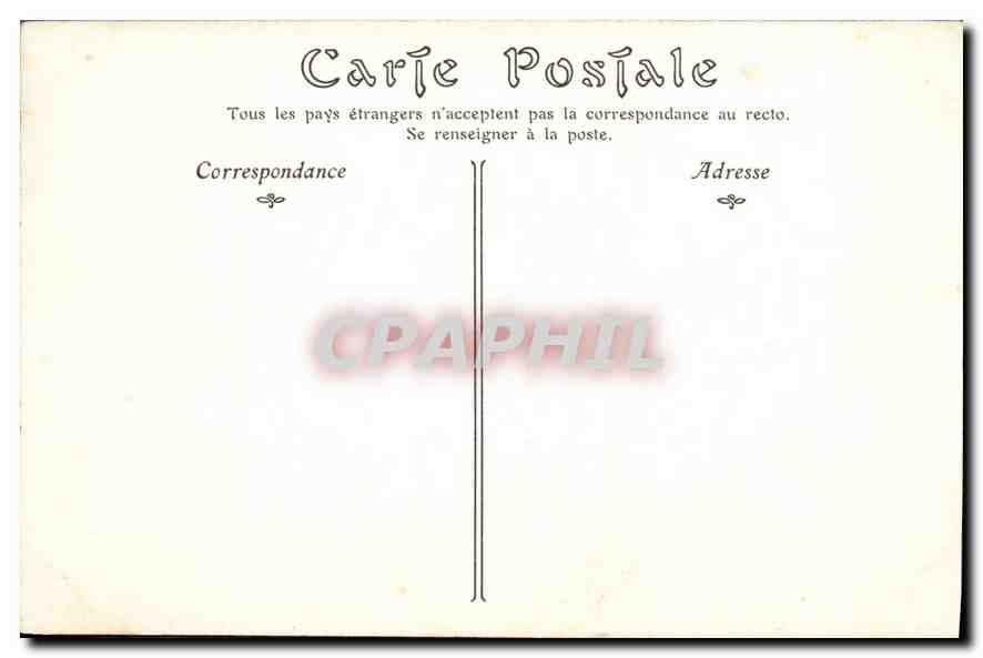 CPA Parc du Palais de Versailles Le Bassin d'Apollon  — Verso