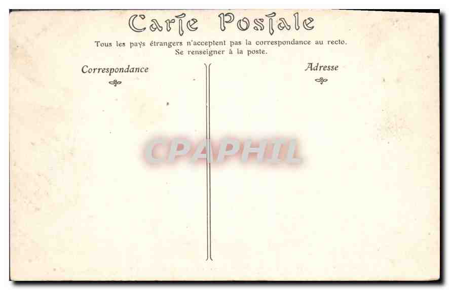 CPA Orleans Chemin de Croix  — Verso