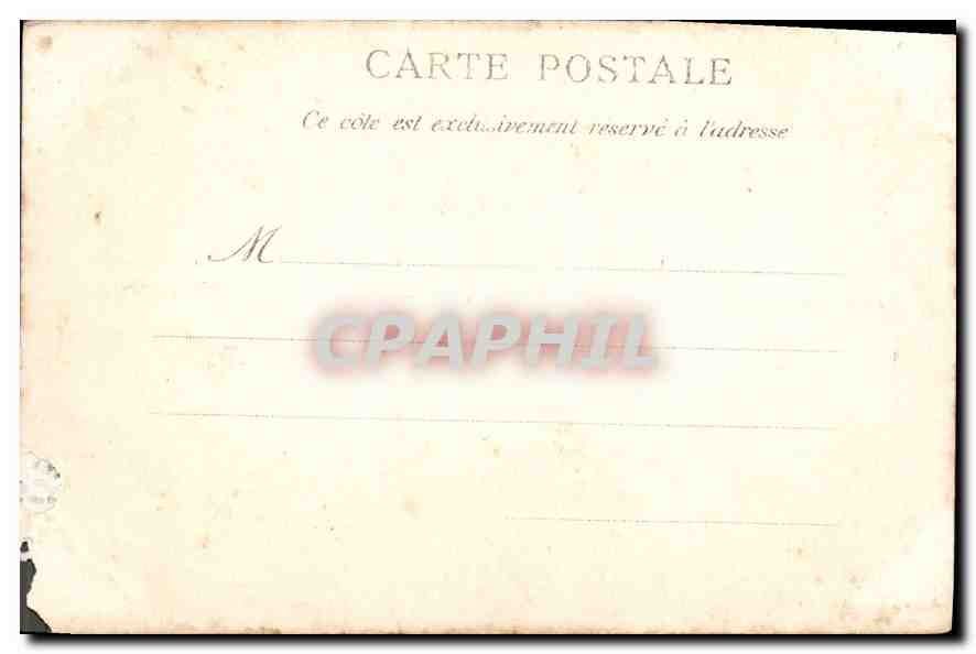 CPA Bretagne Autel de Saint Joachim a Sainte Anne d Auray  — Verso