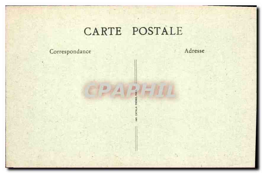 CPA La Savoie Aix les Bains Entree du Grand Cercle  — Verso