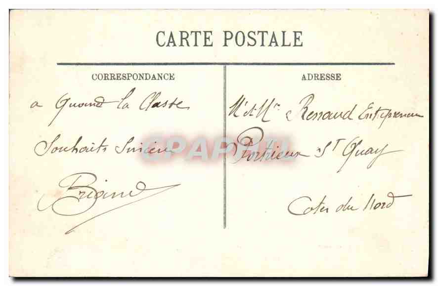 CPA Guerre Europeenne 1914 Le Crime de Reims Musee archiepiscopal — Rückseite