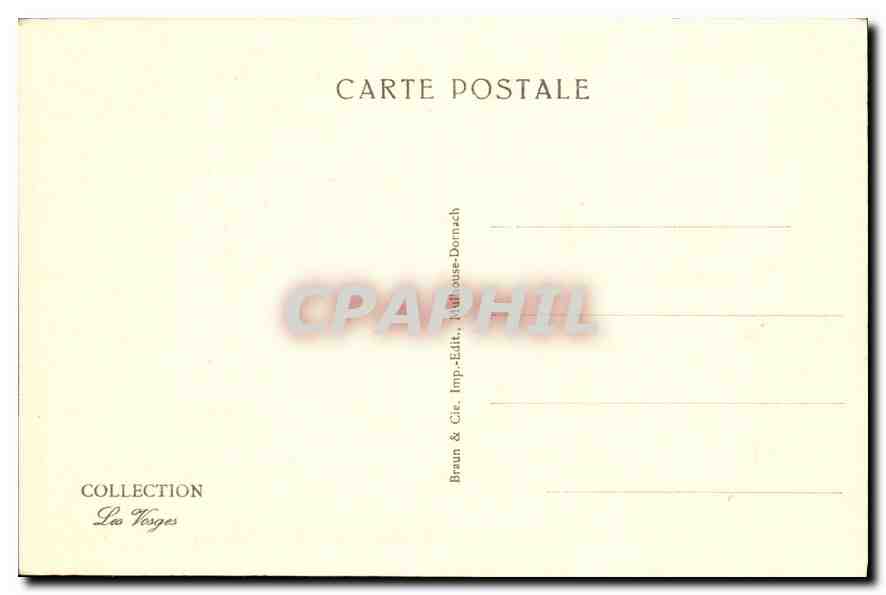 CPA Epinal Eglise St Maurice Tour Clocher et Tourelle a Poivriere  — Rückseite