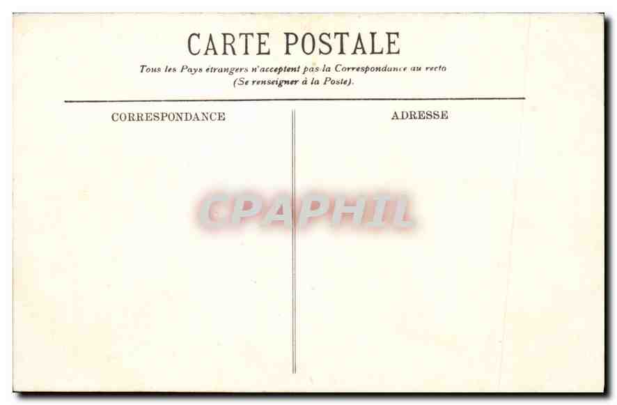 CPA Lourdes Le Calvaire et la Basilique  — Verso