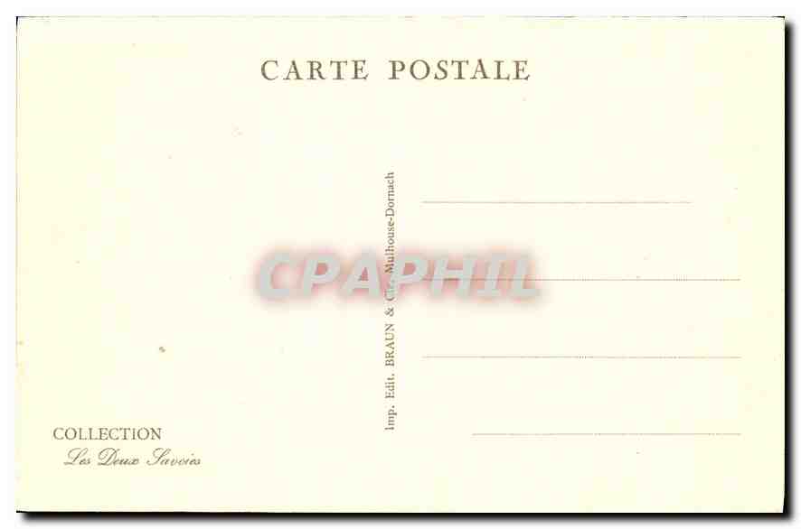 CPA Chamonix Savoy Place  — Verso