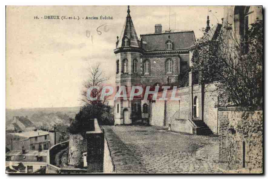 Dreux (E.-et-L.) — Ancien Évêché — G. Pourrat, éditeur