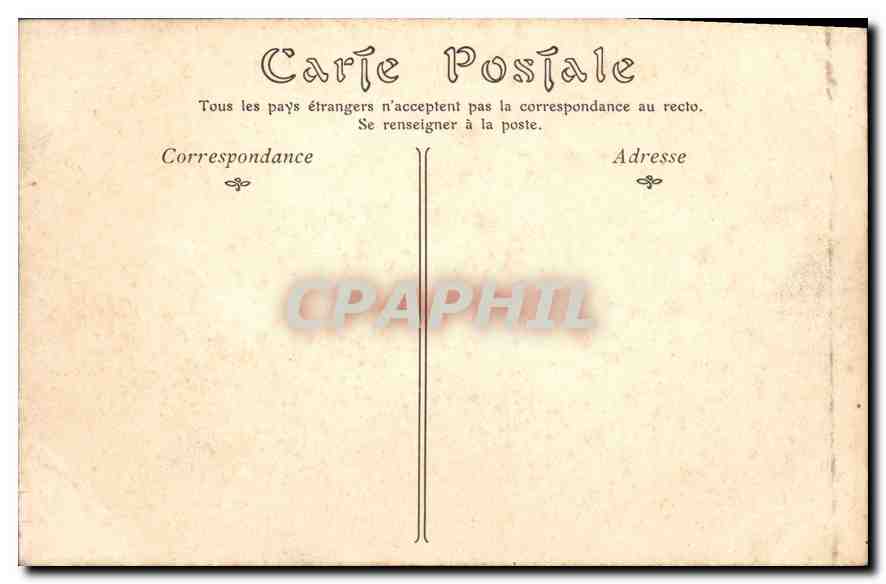 CPA Lyon Le Chalet des Iles Parc de la Tete d'Or  — Rückseite