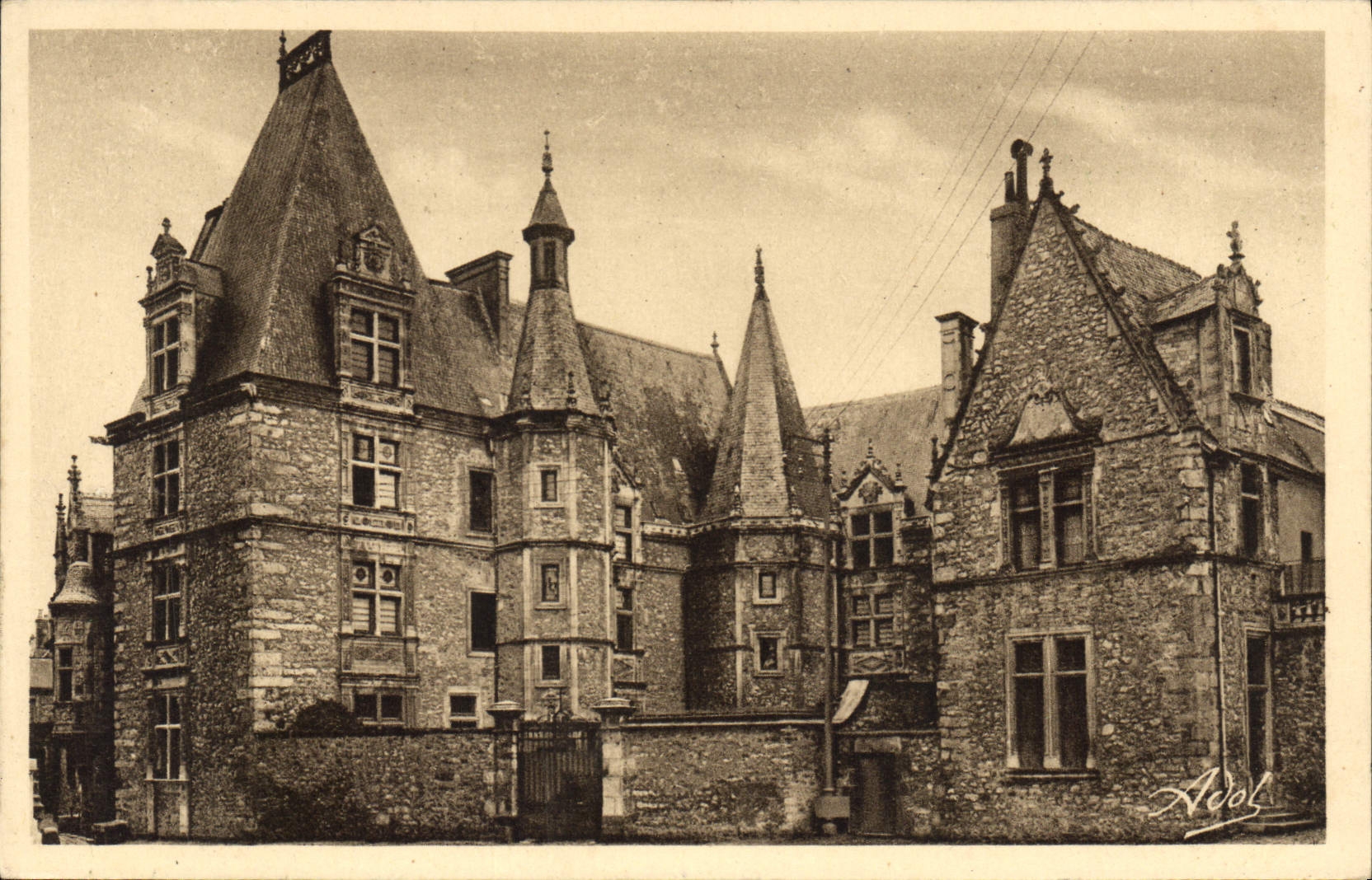 CPA Le Mans L'Eveche ancien Grabatoire construit de 1528 a 1542 