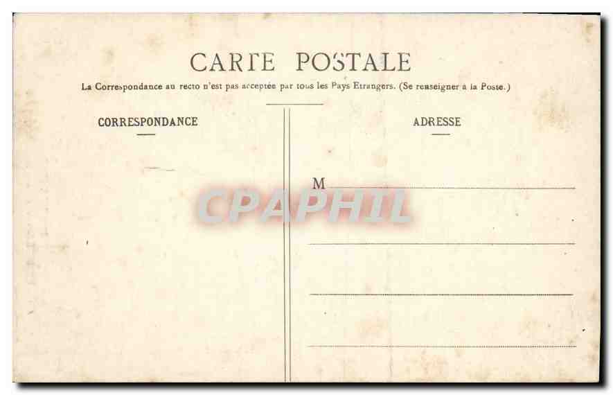CPA Bretagne Etables Grotte Notre Dame d'Esperance  — Rückseite