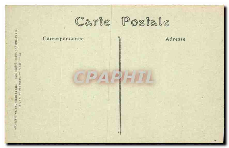 CPA Abbaye de Haute Combe Savoie Portail de la Chapelle  — Rückseite