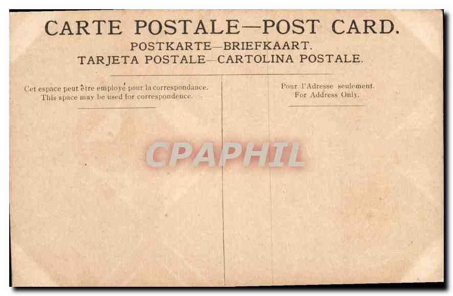 CPA Captif  Ernst Tigre Chameau — Verso