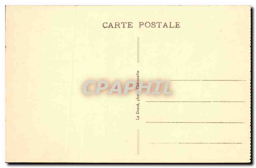 CPA Sainte Anne la Palue L Autel privilegie Le Reliquaire  — Rückseite