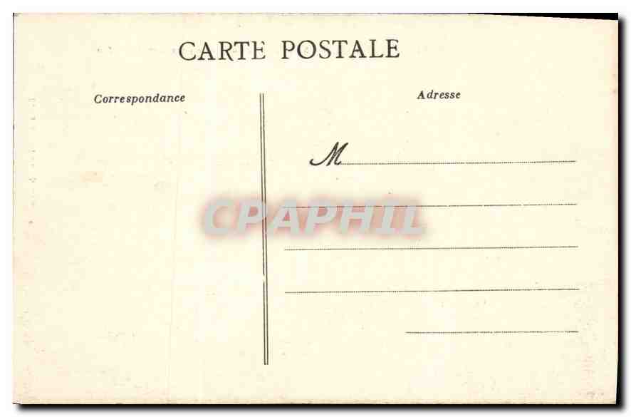 CPA Calvaire de Pontchateau IX Station Jesus tombe pour la troisieme fols  — Rückseite