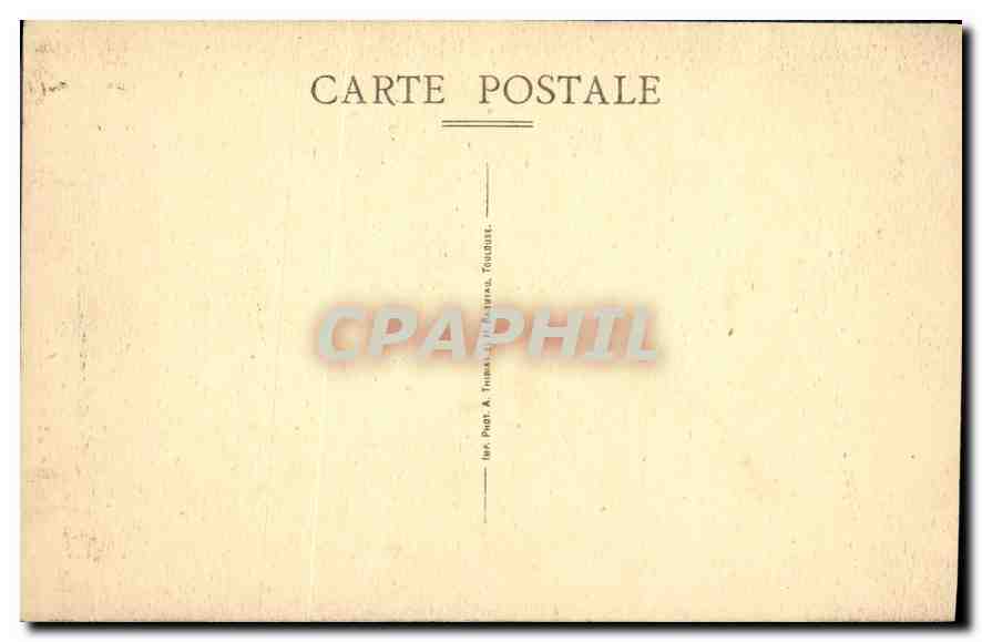 CPA Le Faouet Ste Barbe Escalier et Chapelle St Michel  — Rückseite