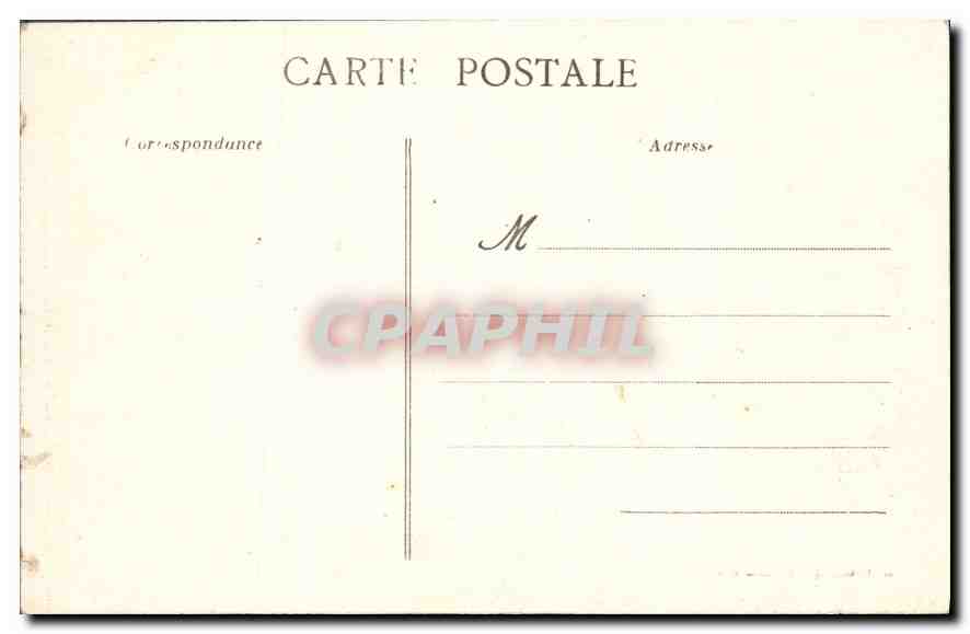 CPA Calvaire de Pontchateau XI Jesus est cloue a la croix  — Rückseite
