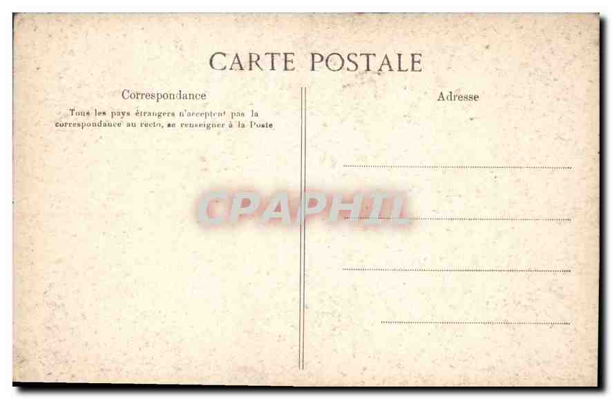 CPA Musee du Luxembourg Dubois Le retour  — Rückseite