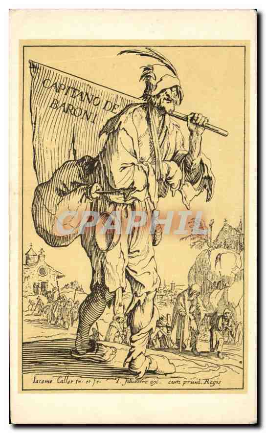 CPA Jacques Callot Frontispice de la serie des gueux 