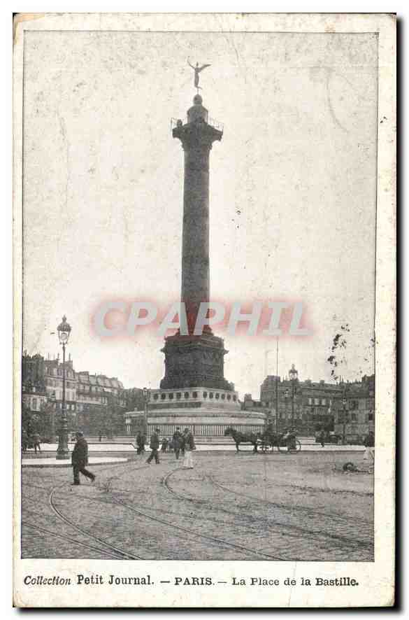 CPA Paris Le Place de la Bastille 
