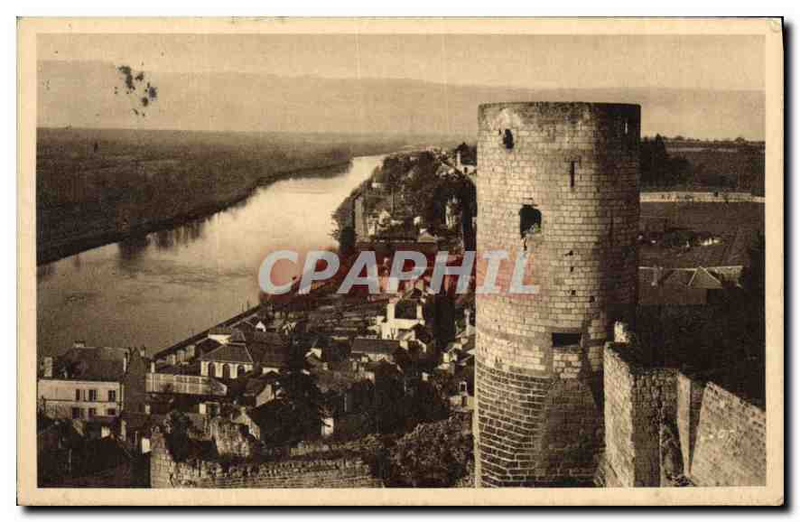 CPA Chinon Indre et Loire Le Chateau 