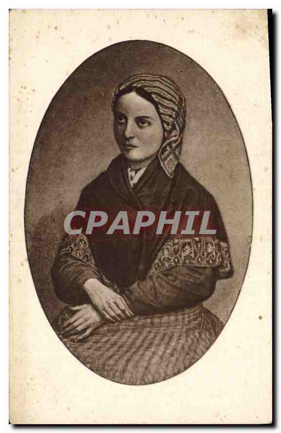 CPA Lourdes Portrait de Bernadette Soubirous 
