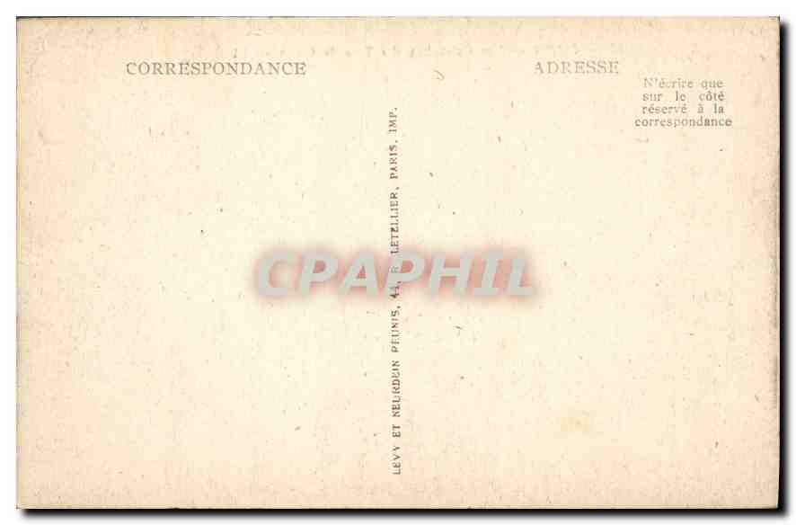 CPA Piana Les Calanches La Tete de Chien  — Rückseite