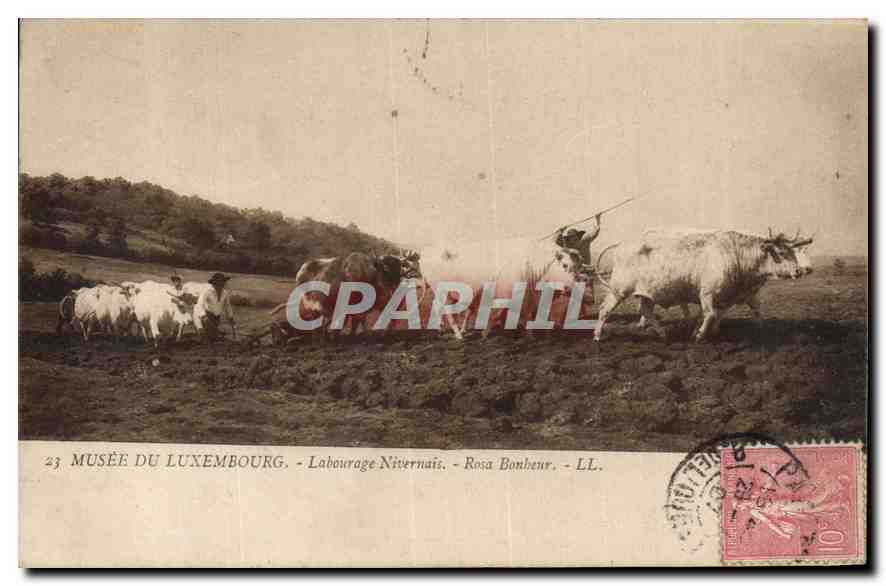 CPA Musee du Luxemburg Labourage Nivernais 